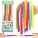 Sensory Autism Toys for Kids - Textured Stretchy Fidget Toys for Stress Anxiety - Sensory Toys Special Needs for Autistic Children Toddlers Boys Girls Stocking Stuffers Gifts, Treasure Box Classroom