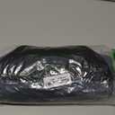 Dog and Cat Bolster Pillow for Medium Dogs and Cats, Benefit for Cervical Vertebra and Neck, Easy to Carry When Traveling, with High Resilience Foam, Machine Washable Cover (Dark Gray, Medium)