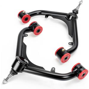 Upper Adjustable Control Arms for 2000-2010 Chevy Silverado 2500HD 3500HD, 2-4'' Lift Kit Suspension Fits GMC Sierra 2000-2010, Hummer H2 2003-2009