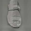 Womens Aruba Textured Flatform Sandals White, Size 41