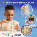 Klever Kits Science Building Toys 6 Projects- Make Your Wooden Motor Machines- Learning Crafts and STEM Activities for Kids Aged 8 9 10 + DIY Race Car & Star Nightlights