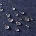 MIULEE Pack of 2 Decorative Outdoor Solid Waterproof Throw Pillow Covers Euro Sham Faux Linen Garden Farmhouse Cushion Cases for Summer Patio Tent Balcony Couch Sofa 26x26 Inch Navy