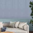 CRE8TIVE Light Blue Grasscloth Wallpaper Textured Stick and Peel Faux Grass Cloth Wallpaper for Walls Self Adhesive Removable Wallpaper Linen Grasscloth Contact Paper for Furniture Home Decor 12"x354"