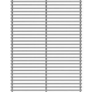 Stainless Steel Cooking Grill Grid Replacement 52081 for Select Gas Grill,for Aussie,for Charbroil,for Kenmore,for Master Chef,for Thermos,for Kmart Models