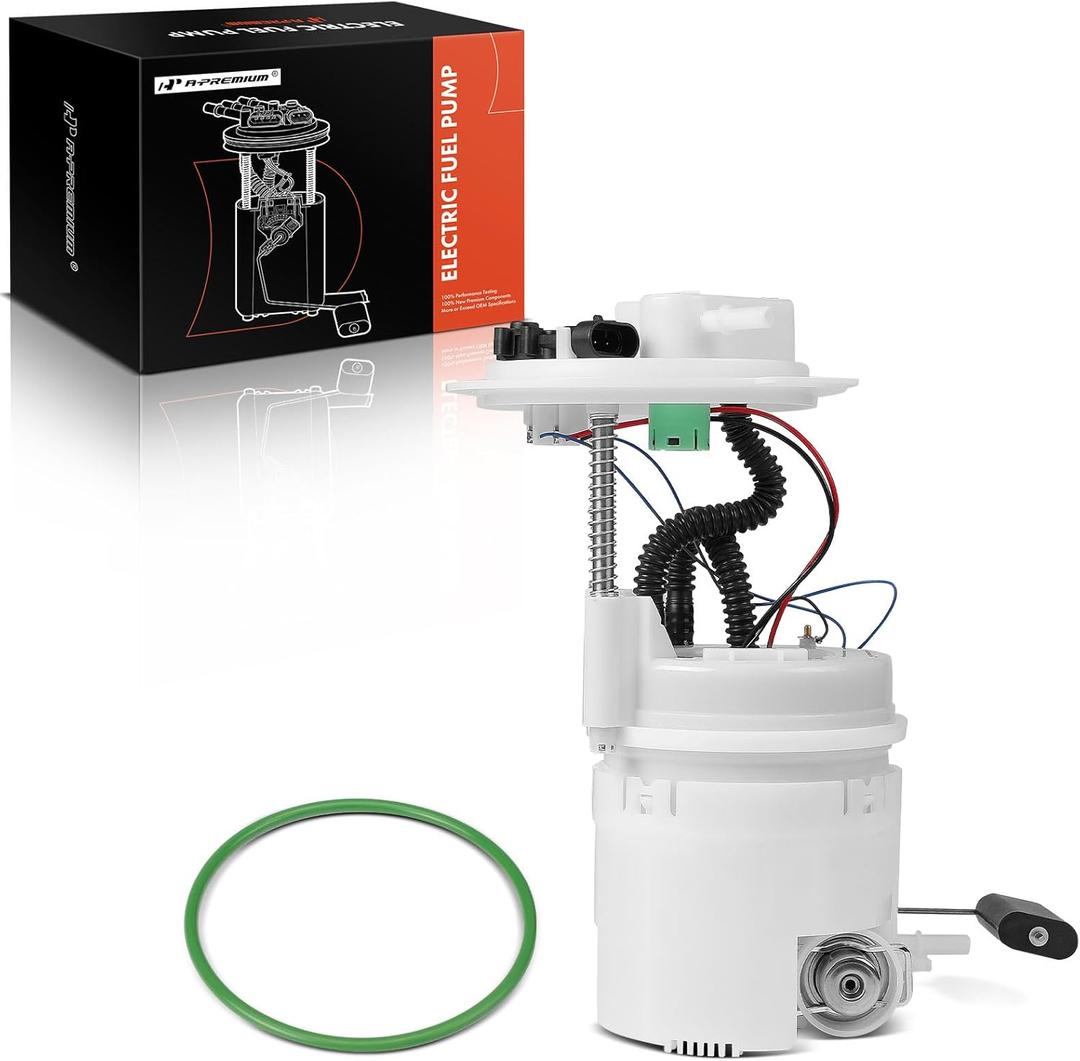 A-Premium Electric Fuel Pump Module Assembly with Pressure Sensor Compatible with Hyundai Santa Fe 2010 2011 2012 & Kia Sorento 2011 2012 2013, V6 3.5L, Gas, Replace# 31110-1U500