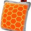 Heated Pillow for Lumbar Support, Heating Lumbar Support Pillow for Office Chair 45X45CM
