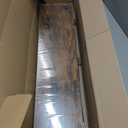 Long Wall Shelves, 36 Inches Floating Book Shelves, Hanging Book Shelves for Wall, Long Large Deep Floating Shelves for Kitchen Bedroom (Rustic Brown)