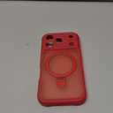 MOCCA Design for iPhone 17 Pro Case, Compatible with Magsafe [Premium Invisible Magnetic Ring Stand] [Military Drop Protection] Full Camera Guard Translucent Matte Slim Phone Cover 6.3",Red