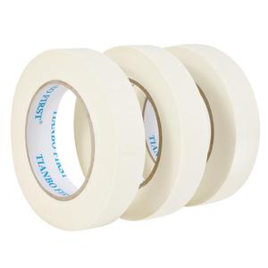 Masking Tape 0.94 Inch Wide Thin White Painters Tape Beige Masking Tape Bulk for Painting Home Office School Stationery, 0.94 Inch x 60 Yards, 3 Rolls