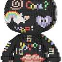 Animal Graffiti Rabbit Micro Building Blocks Set8000PCS 55cm High Series Gift for Adults and Kids