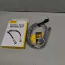 Glocusent Book Light, 3-Color & 6-Brightness Reading Light, Bendable Neck Light, 80-hr Lasting Rechargeable Book Light, Perfect Reading Lights for Books in Bed, Knitting, Repairing, Book Lovers Gifts (Standard-Medium, Gray)