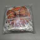 5 Pcs Basketball Bow Party Banner Decorations Senior Night Sports Garland Decor Basketball Coquette Birthday Party Decorations Hanging Decor Sports Game Garland for Birthday Supplies