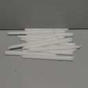 30 Pack 10 inch White Taper Candles, 7-7.5 Hour Burn Time,Unscented Dripless and Smokeless, Elegant Premium Quality Dinner Candle for Home Dcor, Restaurant, Wedding, Party Candlesticks