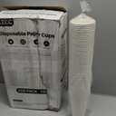 16 oz Paper Cups, 300 Pack 16oz Disposable Paper Coffee Cups, Coffee Cups 16 oz for Cold and Hot Drinks, White Paper Drinking Cups for Parties, Picnic, Cafes, Bistros and Events