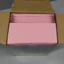6x10 100% Biodegradable Bubble Mailers,25 Count Pink #0 Compostable Padded Packaging Wrap Envelopes Pouches Eco Friendly Self Seal Bags