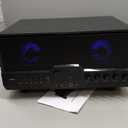 RHM L268 Karaoke Machine, Connect to TV via HDMI & Optical, Support 4 Mics & Bluetooth Connection, with Adjustable Treble and Bass, Powerful Sound & RGB Lights for Home Party