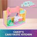 Gabby's Dollhouse: The Movie, Cakey's Sprinkle Cake-Tastic Kitchen, Toy Figure, & Dollhouse Accessories, Kids Toys for Girls & Boys Ages 3 and Up