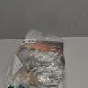 JMEXSUSS Outdoor Net Lights Waterproof, 12ft x 5ft Plug in with 8 Modes Remoter, 360 LED Net Lights for for Bush Patio Christmas Tree Decor (Clear Wire, Warm White)