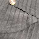 XIEERDUO Tunic Sweaters for Women Long Sleeve Shirts Crew Neck Tops with Buttons Fall Fashion Outfits Winter Clothing (Medium, Black)