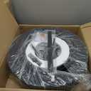 22" Black Boho Rattan Chandelier Light Fixture Hand Woven Farmhouse Pendant Lighting Rustic Boho Chandeliers for Dining Room Living Room Hallway Foyer 5-Lights