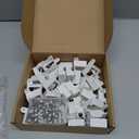 40 Light Clips for Govee H705 H805 with 80 Screws Mounting Clips Compatible with Govee Permanent Outdoor Lights Extension (White)