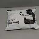 Bob Bangs Human Hair Wig Silky Straight Glueless Wigs Human Hair 180% Density Machine Made Wigs for Women 10Inch