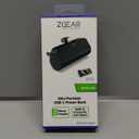 Mini Portable USB-C Power Bank 2 Phone Charges 5000 mAh