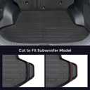 for Kia Sportage Floor Mats & Cargo Liner with Back Seat Cover Protector 2023 2024 2025 2026 (Not Hybrid) All Weather Waterproof TPE Rubber Floor Mats