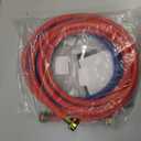 10FT Rubber Washing Machine Hoses Burst Proof 2 Pack For Hot and Cold Water 3/4" NPT Connection Water Supply Lines by Cenipar Fit for ALL Washing Machine