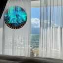 3 x hospitian DIY Hanging Aurora Mountain Diamond Art Pendant Painting Kit, Special Crystal Gem Craft Painting Kit Ornament