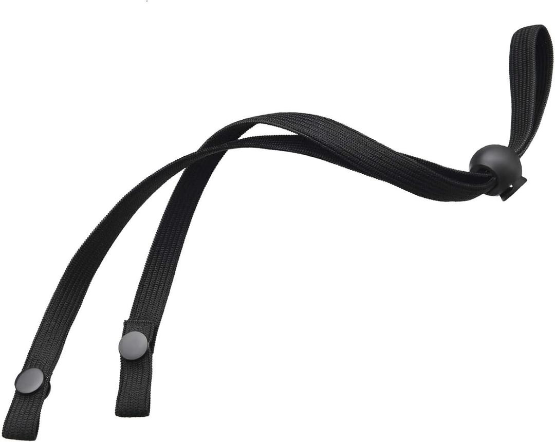 12 Pieces Adjustable Ear Straps Anti Slip Ear Loop Extension Hook Straps Mask Holder Extender for Nurse Dust Workers Food Workers to Relieve, Black