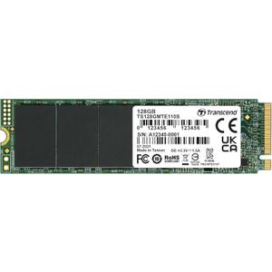 Transcend MTE110 128GB M.2 2280 SSD, Up to 1,500 MB/s, Compatible w/Ultrabook/Laptop/PC/Desktop, PCIe NVMe Gen3x4 SSD, 3D TLC NAND Flash Internal Solid State Drive, LDPC Error Correction ECC/SLC Cache