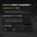 2PCS Rear Shock Absorbers Struts, for Buick LaCrosse/Regal 2010-2017, for Chevrolet Impala/Malibu/Malibu Limited 2013-2016, #OE 349136, 5647, 5662, 346178, G51982