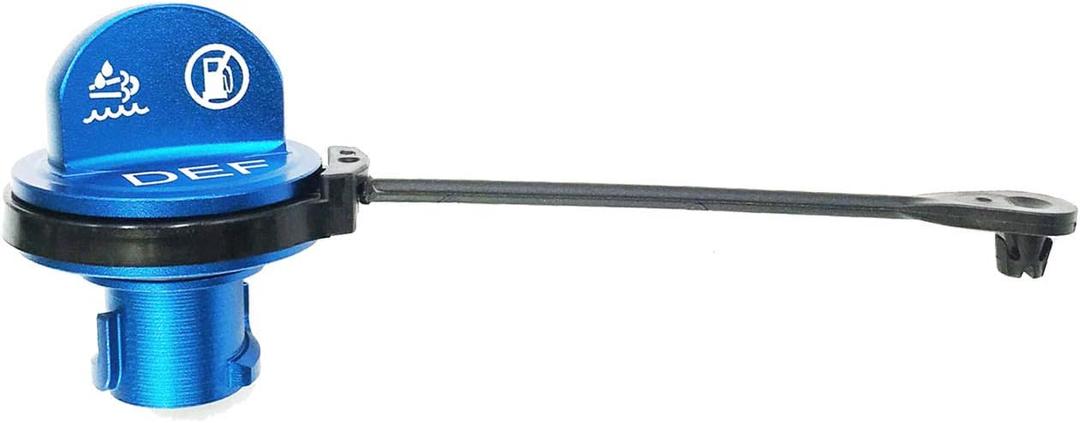 Anti-lost rope-Aluminum alloy DEF Cap, suitable for 2013-2020 Dodge ram, 1500 2500 3500 Cummins engine (DEF Cap+Anti-lost rope)