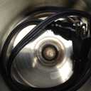 Farberware Electric Coffee Percolator, FCP240, Stainless Steel Basket, Automatic Keep Warm, No-Drip Spout, 4 Cup, Black/Silver