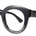 Round Reading Glasses Women Large Frame Stylish Readers, 1.25