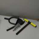 Colwelt Saw-Tooth Manual Edger, Half Moon Lawn Edger with T-Grip (38in)
