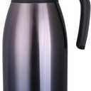 GiNT 1.9L / 64Oz Thermal Coffee Carafe, Insulated Stainless Steel Coffee Carafes for Keeping Hot/Double Walled Vacuum Thermal Carafe (Purple)