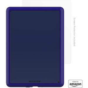 Made for Amazon, Clear Case in Blue with Screen Protector for Kindle Paperwhite & Kindle Paperwhite Signature Edition.