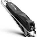 BEZOX Safe Baby Nail Clippers, Small Jaw Kids Nail Clipper Trimmers for Infants, Child and Toddlers, Precision Nail Grooming Tool for Tiny Fingers and Toes - Black