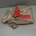 Men's Slim Fit 3 Piece Suit Two Button Business Wedding Dress Tux Suit Set Jacket Vest Pants with Tie (Large, Champagne)