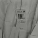 Calvin Klein Men's Dress Shirt Slim Fit Non Iron Stretch Solid French Cuff (Medium, White)