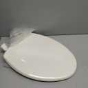 Bemis 7300SLEC Slow Close Toilet Seat, Easy Clean Hinges and Durable Plastic Seat, Made in USA, Elongated, Biscuit