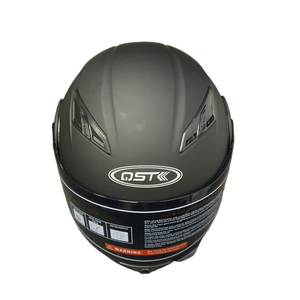 QST Motorcycle Helmet Matte Black. 2 XL