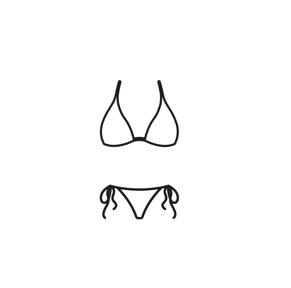 Womens Crochet Bikini Set - Two Piece, XL