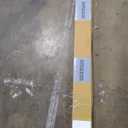 DEZ FURNISHINGS Cordless 1" Light Filtering Pleated Shade, Fabric, 20" W x 48" H, White