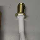Kingston Brass KA831BB Trimscape Dishwasher Air Gap, Brushed Brass