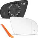 Passenger Side BSD Mirror Compatible with 2019 2020 Mercedes Benz A220 W177 W178, 2020 CLA250 C117 C118, Mercedes Benz A Class CLA, Right Side Mirrors with Heated, Blind Spot