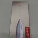 Aerolatte Steam-Free Milk Frother, Satin Finish, 18/8 Stainless Steel Whisk, BPA-Free Plastic Housing, Batteries Included