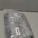 Extra Soft Body Pillow Cover, Sherpa/Microplush Material, 20x54 Inches, Zipper Closure (Gray)